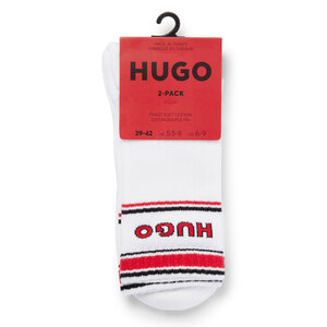 Image of Niedrige Herrensocken Hugo - 50491624 White 100