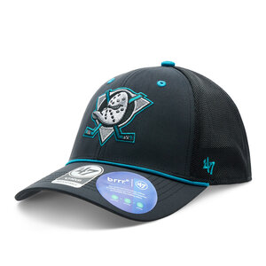 Image of Cap 47 Brand - NHL Anaheim Ducks brrr Mesh Pop '47 MVP H-BRPOP25BBP-BK Black