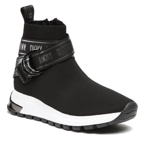 Sneakers DKNY - Miley-Slip On K3240382 Black/White 005