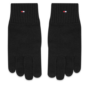 Guanti da uomo Tommy Hilfiger - Essential Flag Knitted Gloves AM0AM11048 Black BDS