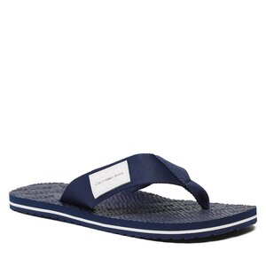 Infradito Calvin Klein Jeans - Beach Sandal Woven Patch YM0YM00657 Rich Navy C7I
