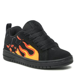 Sneakers DC - Court Graffik ADBS100207 Black/Flames(BFM)