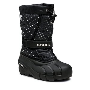 Stivali da neve Sorel - Youth Flurry Print NY3503-010 Black