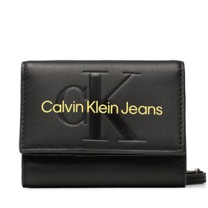 Borsetta Calvin Klein Jeans - Calvin Klein Jeans Pride Omkeerbare bucket hat met logo in wolkenprint zwart