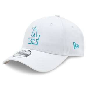 Image of Cap New Era - LA Dodgers Neon Outline 60358129 Weiß