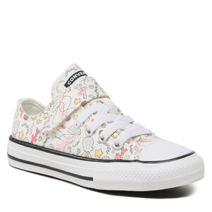 Image of Sneakers aus Stoff Converse - Chuck Taylor All Star 1V A03592C White/Pink