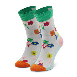Image of Hohe Kindersocken Happy Socks - KBOU01-1300 Weiß