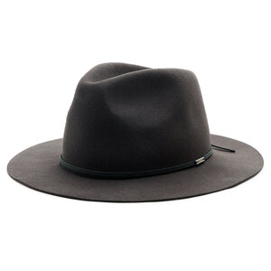 Cappello Brixton - Wesley Packable Fedora 10762 Washed Black