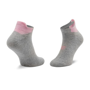 

Набір 3 пар низьких шкарпеток unisex4F, Білий;сірий
