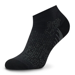 Calzini corti unisex Asics - Run Quarter 3013A796 Performance Black 001