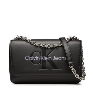 Image of Handtasche Calvin Klein Jeans - Sculpted Ew Flap Conv25 Mono K60K607198 0GJ