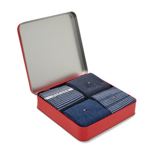 Image of 4er-Set hohe Herrensocken Tommy Hilfiger - 701210548 Jeans 003