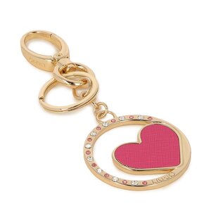 Portachiavi Liu Jo - Heart Key Ring AF3366 A0001 Gold/Fuxia S1G15