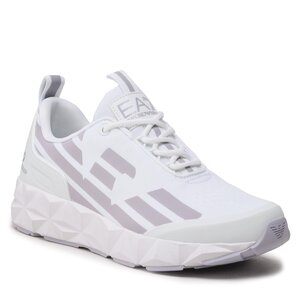 Sneakers Ea7 Emporio Armani panelled lace-up sneakers - X8X033 XCC52 S391 White/Evening Haze