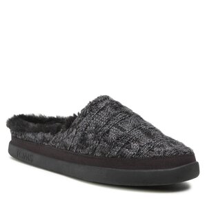 Tofflor Toms - Sage 10018790 Black Chunky Cable