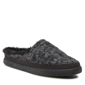 Pantofole Toms - Sage 10018790 Black Chunky Cable