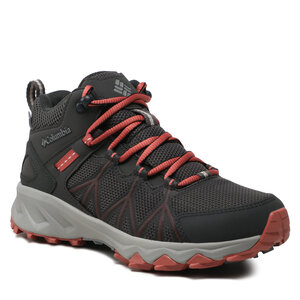 Image of Schuhe Columbia - Columbia Peakfreak II Mid Outdry Dark Grey/Dark Coral