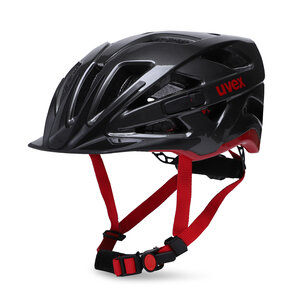 Image of Fahrradhelm Uvex - Active 4104310215 Anthracite Red