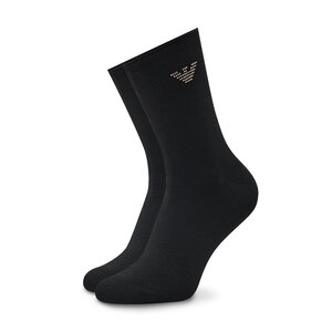 Image of Hohe Damensocken Emporio Armani - 292306 2F223 00020 Black