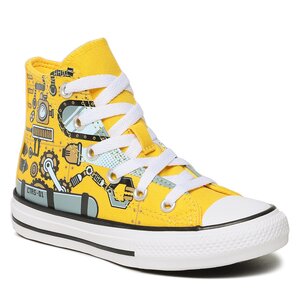 Image of Sneakers aus Stoff Converse - Chuck Taylor All Star A03576C Banana Yellow