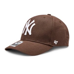 Image of Cap 47 Brand - MLB New York Yankees &#039;47 MVP SNAPBACK B-MVPSP17WBP-BW Brown