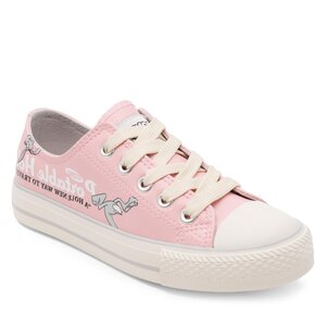 Image of Sneakers aus Stoff Looney Tunes - SS23-288WBLT-B Różowy Jasny