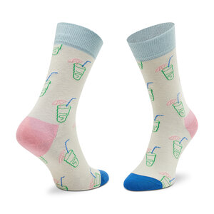 

Високі шкарпетки unisexHappy Socks, Бежевий;кольоровий