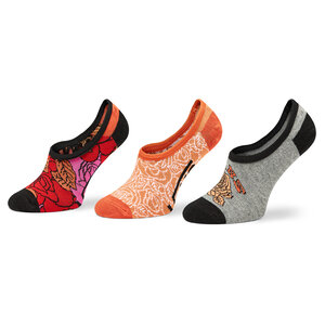 Set di 3 paia di pedulini da bambini Vans - Rose Tie Dye Sun Baked