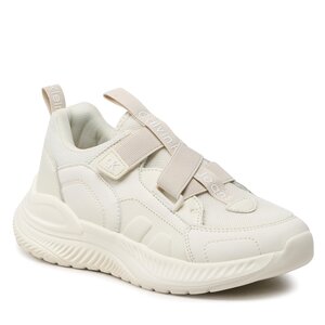 Calvin Klein Pakke med 3 par sneaskers-sokker - Low Cut Easy-On Sneaker V3X9-80598-1594 S Off White 530
