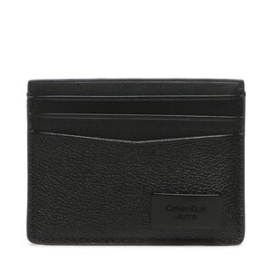 Portafoglio grande da uomo Calvin Klein Jeans - Inst Plaque Cardcase K50K510712 BDS