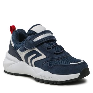 Image of Sneakers Geox - J Heevok Boy J16EQA02214C4211 M Navy/White