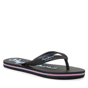 Image of Zehentrenner Pepe Jeans - Bay Beach Claic Brand W PLS70143 Black 999