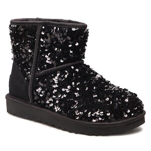 Image of Schuhe Ugg - W Classic Mini Chunky Sequin 1130602 Blk