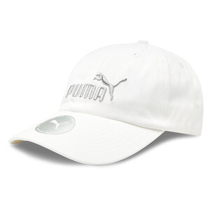 Image of Cap Puma - Essentials No.1 Cap 024357 White-Silver 07