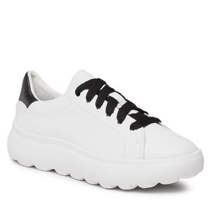 Sneakers Geox - D Spherica Ec4.1 B D35TCB 00085 C0404 White/Black