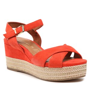 Image of Espadrilles Tamaris - 1-28001-20 Orange Suede 674