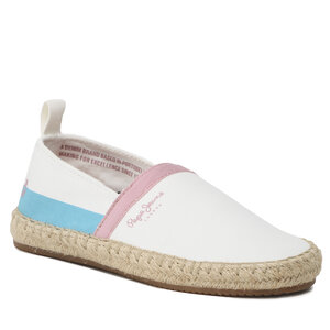 Image of Espadrilles Pepe Jeans - Tourist Camp G PGS10171 White 800