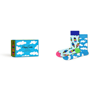 

Набір з 2 пар високих шкарпеток unisexHappy Socks, Кольоровий