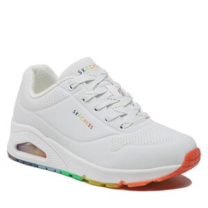 Sneakers Skechers - Rainbow Peaks 155133/WHT White