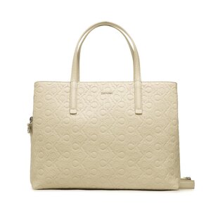 Image of Handtasche Calvin Klein - Ck Must Tote Md Emb Mono K60K610928 PEA