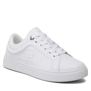 Sneakers Tommy Hilfiger - Casual Leather Cupsole Sneaker FW0FW07288 White YBS