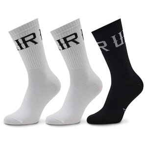 Image of 3er-Set hohe Unisex-Socken Unfair Athletics - Basic UNFR22-076 Black/White