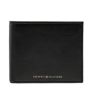 Portafoglio grande da uomo Tommy Hilfiger - Th Premi Leather Extra Cc & Coin AM0AM11096 BDS