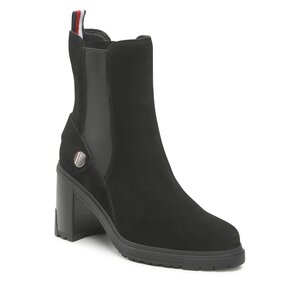Tronchetti TOMMY HILFIGER - Outdoor High Heel Boot FW0FW06739 Black BDS
