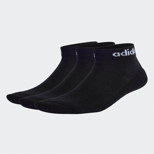 adidas Crazy 2 KB8 II - Linear Ankle Socks Cushioned Socks 3 Pairs IC1303 black/white
