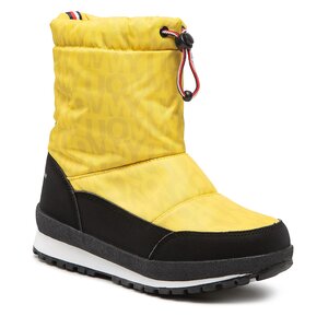 Trainers TOMMY HILFIGER Low Cut Lace-Up Sneaker T3A4-31177-0518 M Black 999 Tommy Hilfiger - Snow Boot T3B6-32547-1486 S Yellow 200