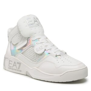 Sneakers Ea7 Emporio Armani panelled lace-up sneakers - X8Z033 XK267 Q033 White/Iridescent