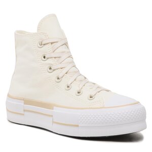 Image of Sneakers aus Stoff Converse - Chuck Taylor All Star Lift A05009C Natural/White