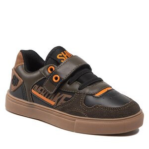 Sneakers Shone - 14050-051 Black/Military