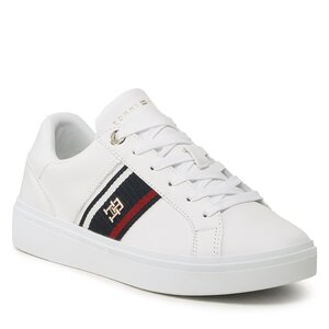 Sneakers Tommy Hilfiger - Corp Webbing FW0FW07379 White YBS